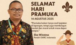 Pendiri EWRC Indonesia Eko Wiratno Ucapkan Selamat Hari Pramuka 14 Agustus 2025, Berikut Sejarahnya
