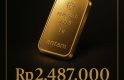Akhir Bulan, Harga Emas Antam Naik Rp 42.000 per Gram, Selisih Buyback Tetap Rp 135.000