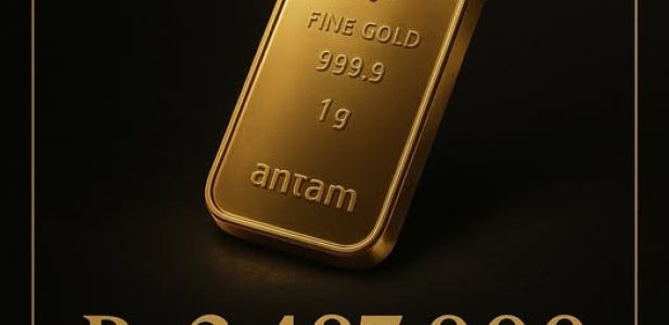 Akhir Bulan, Harga Emas Antam Naik Rp 42.000 per Gram, Selisih Buyback Tetap Rp 135.000