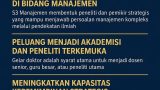 Mengapa Indonesia Butuh Lebih Banyak Doktor Manajemen?  Oleh: Eko Wiratno Analis dan Peneliti EWRC Indonesia