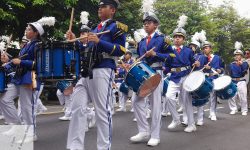 Karnaval Diesnatalis ke-17 Universitas Boyolali Menarik Berkat Tampilnya Marching Band SMA Pradita Dirgantara