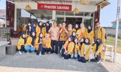 Mahasiswa Univet Bantara Sukoharjo Kunjungi Penerbit Lakeisha di Klaten Jawa Tengah