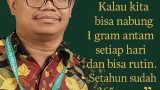 Eko Wirato, Pendiri EWRC Indonesia : “Enaknya Nabung Emas 1 Hari 1 Gram, Setahun Jadi 365 Gram” Eko Wirato, Pendiri EWRC Indonesia : “Enaknya Nabung Emas 1 Hari 1 Gram, Setahun Jadi 365 Gram”