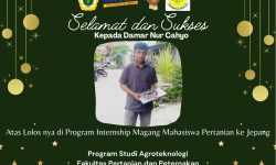 Ratno Susanto [Direktur Marketing dan Kerjasama EWRC Indonesia] : Selamat dan Sukses Kepada Damar Nur Cahyo Lolos Magang ke Jepang dari Prodi Agroteknologi Universtas Boyolali