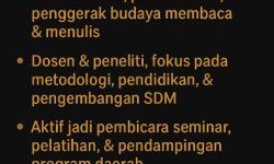 Catatan Ringan Oktober 2025 , Profil Eko Wiratno: Inspirator Literasi dan Penggerak Pemberdayaan SDM Indonesia