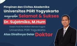 UPY YOGYAKARTA TAMBAH DOKTOR BARU.